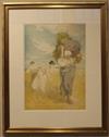 MANUEL ROBBE Three color aquatints.